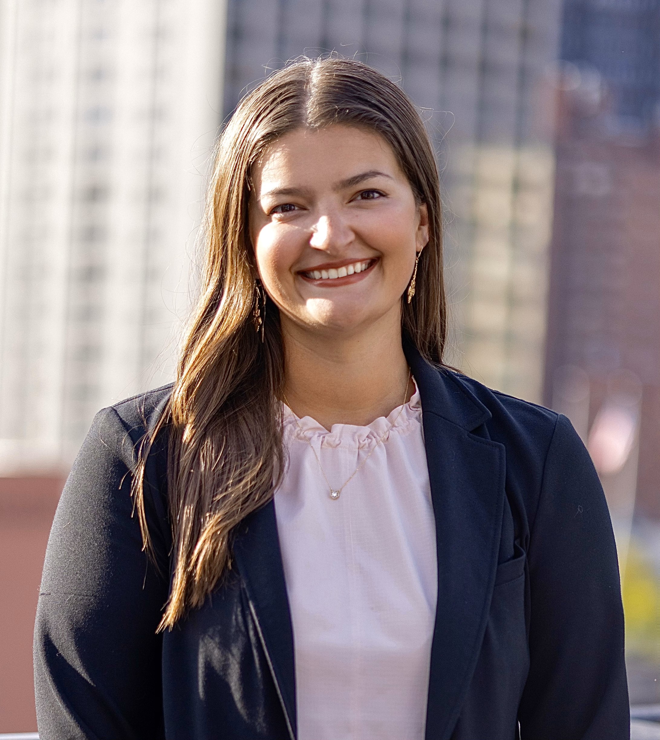 Criminal Prosecution Student Caroline Benec is smiling in a headshot.